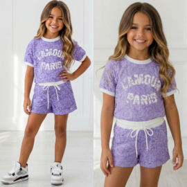 L’Amour Lace Set - paars