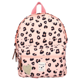 Rugzak leopard - pink