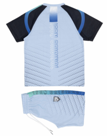 Icon running set - blauw