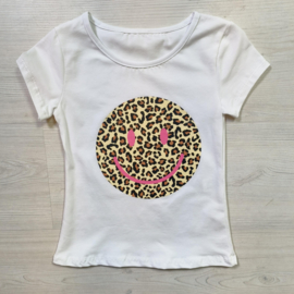 Smile leopard tee