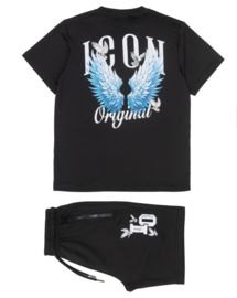 Icon fly set - zwart