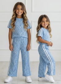 Leopard Chill Outfit - blauw