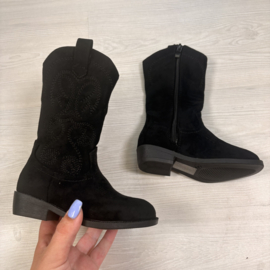 Western Cowgirl Boots - zwart