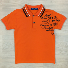 Orange NY polo