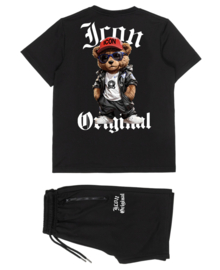 Mini Icon teddy set - zwart (verzenddatum 5 jun)