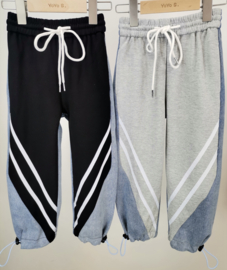 Your white striped jeans
