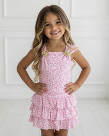 Glam Animal Print Set - roze