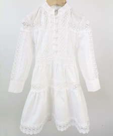 Your white lacey dress