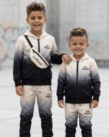 Icon zipped fade set - beige (verzenddatum 9 okt)