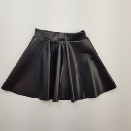 Leatherlook skirt - Black
