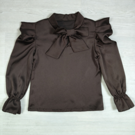 Bow-tiful Blouse - bruin