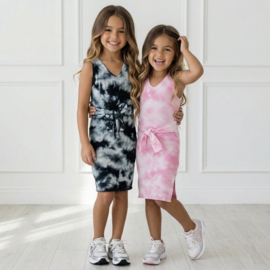 Your Tie Dye Chic Dress - roze