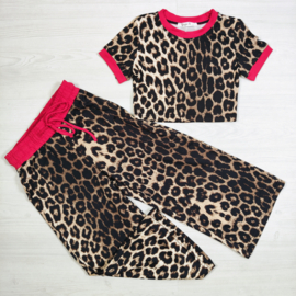 Your Fierce Leopard Set - rood