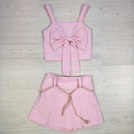 Bella Bow Outfit - roze