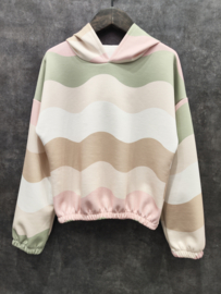 New wave hoodie - beige