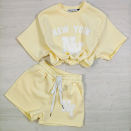 NYC Summer Lounge Set - geel
