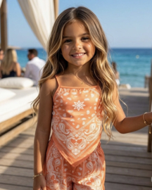 Sunset Bandana Set - oranje