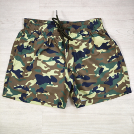 Army Camo Swim Short