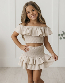 Boulevard skort set - beige