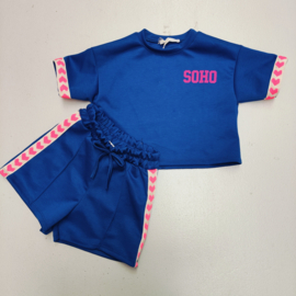 Soho heart summer set - blauw