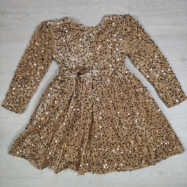 Golden Glam Dress - goud