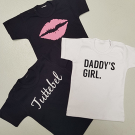 Tuttebel + Daddy's girl + kiss Package Shortsleeves