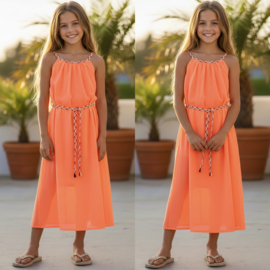 Bridesmaid dress - coral