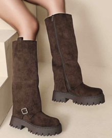 Buckle up boots - bruin
