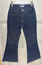 Twinkle Flare Jeans - donkerblauw