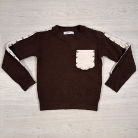 Studded Contrast Knit - bruin