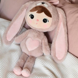 XL Bunny doll (gepersonaliseerd) - Pink