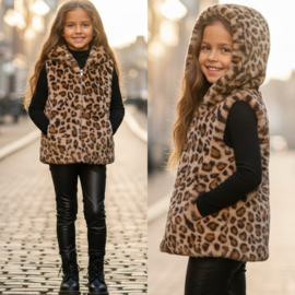Leopard Cozy Gilet