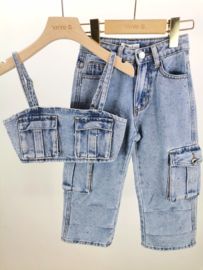 Your Glitter Cargo Set - blauw