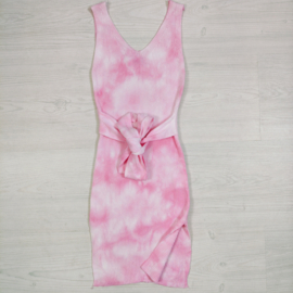 Your Tie Dye Chic Dress - roze