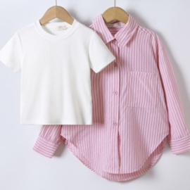 Blouse & t-shirt - roze