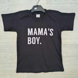 Mama's boy black tee