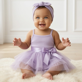 Ultimate tule dress - paars