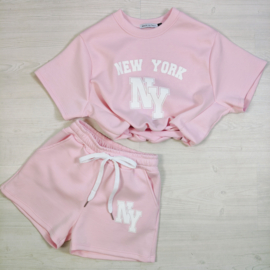 NYC Summer Lounge Set - roze