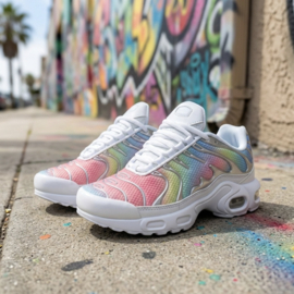 Rainbow Glow Sneakers