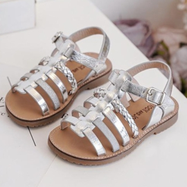 Shine on Sandals - silver