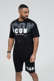 Splatter Icon set - black
