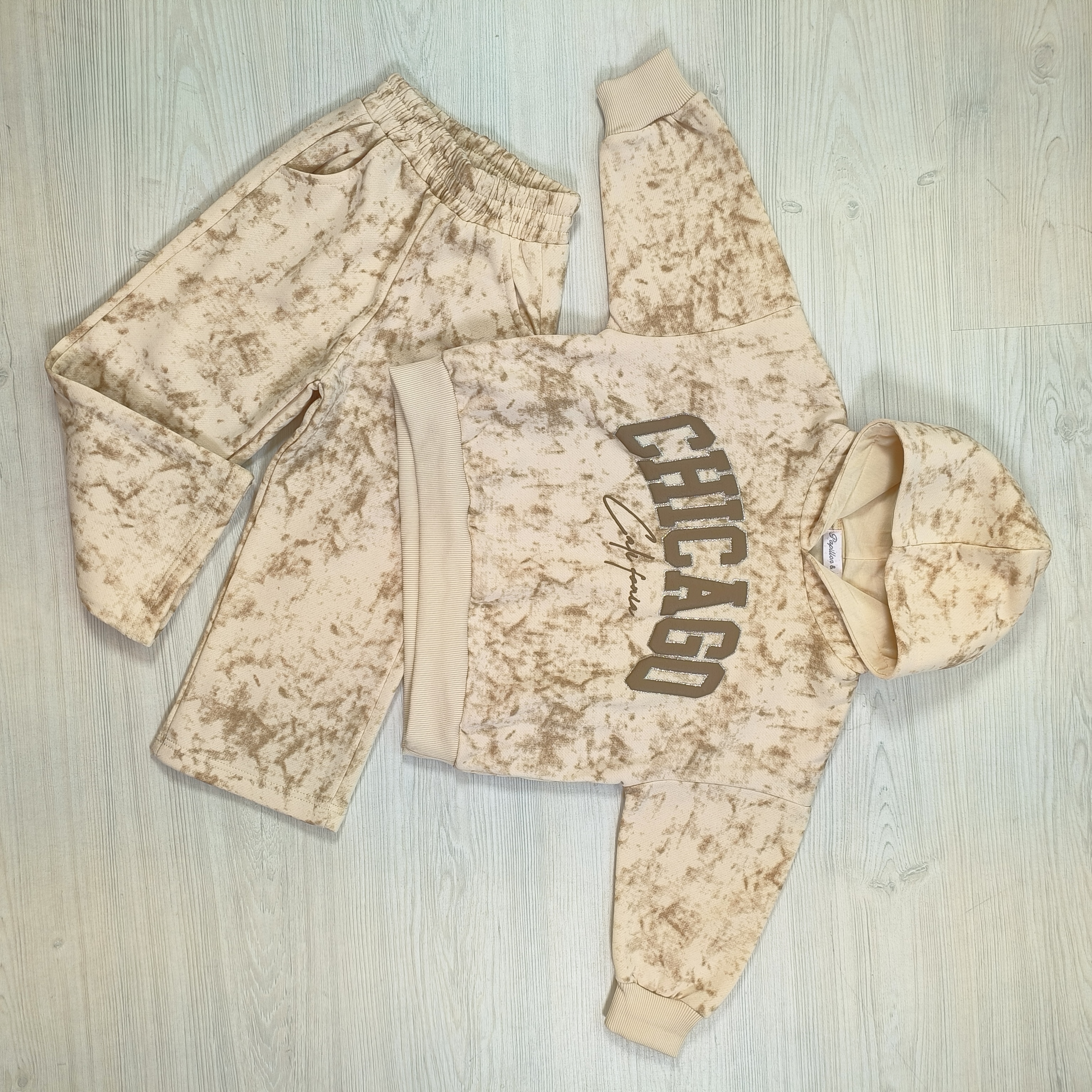 Girly marble chicago set - beige