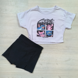 Skort & Stitch set - zwart