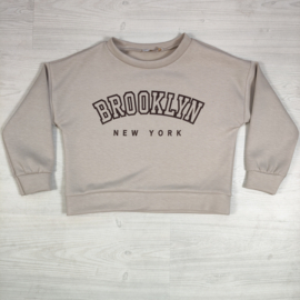 Brooklyn New York Sweater – Beige/bruin