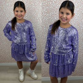 The holiday dress - purple