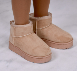 Mini winter boots - beige