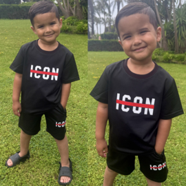 Musthave summer icon set - zwart