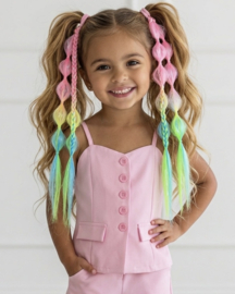 Bubble braids - #05 rainbow