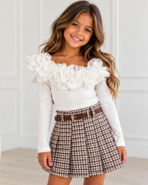 Royal Ruffle Body - wit