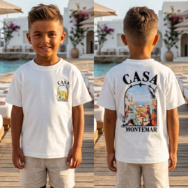 Montemar coastal tee - wit